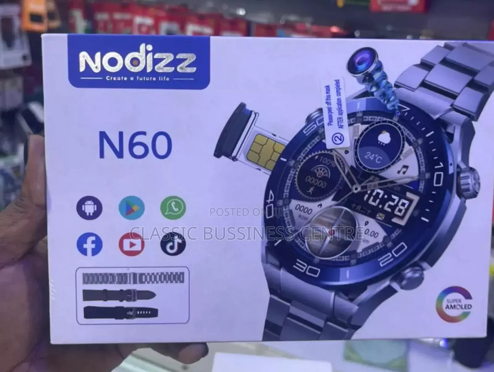 Nodizz N60 Smartwatch With Simcard Slot