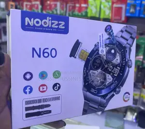 Nodizz N60 Smart Watch Amoled ,Fitness and App Integration