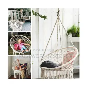 Cotton Hanging Chair - Durable and Comfortable