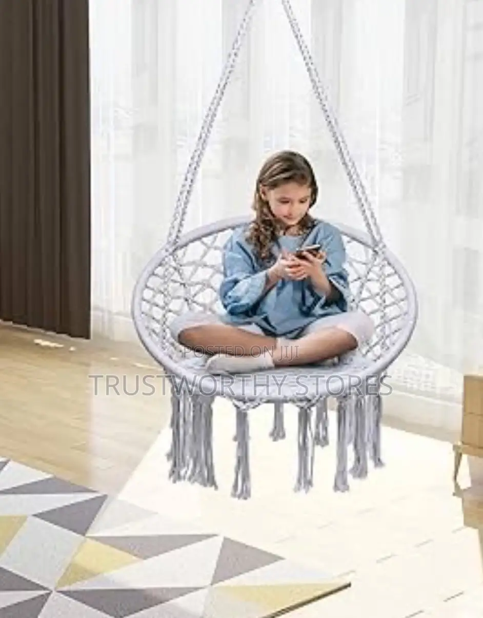 Cotton Hanging Chair - Durable and Comfortable