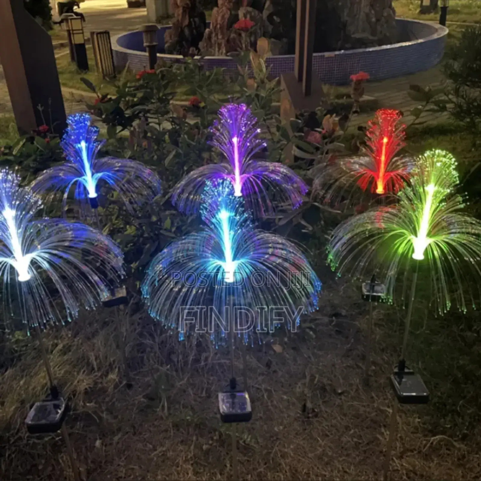 2pcs Solar Led Light 
Jellyfish Outdoor Light Decor