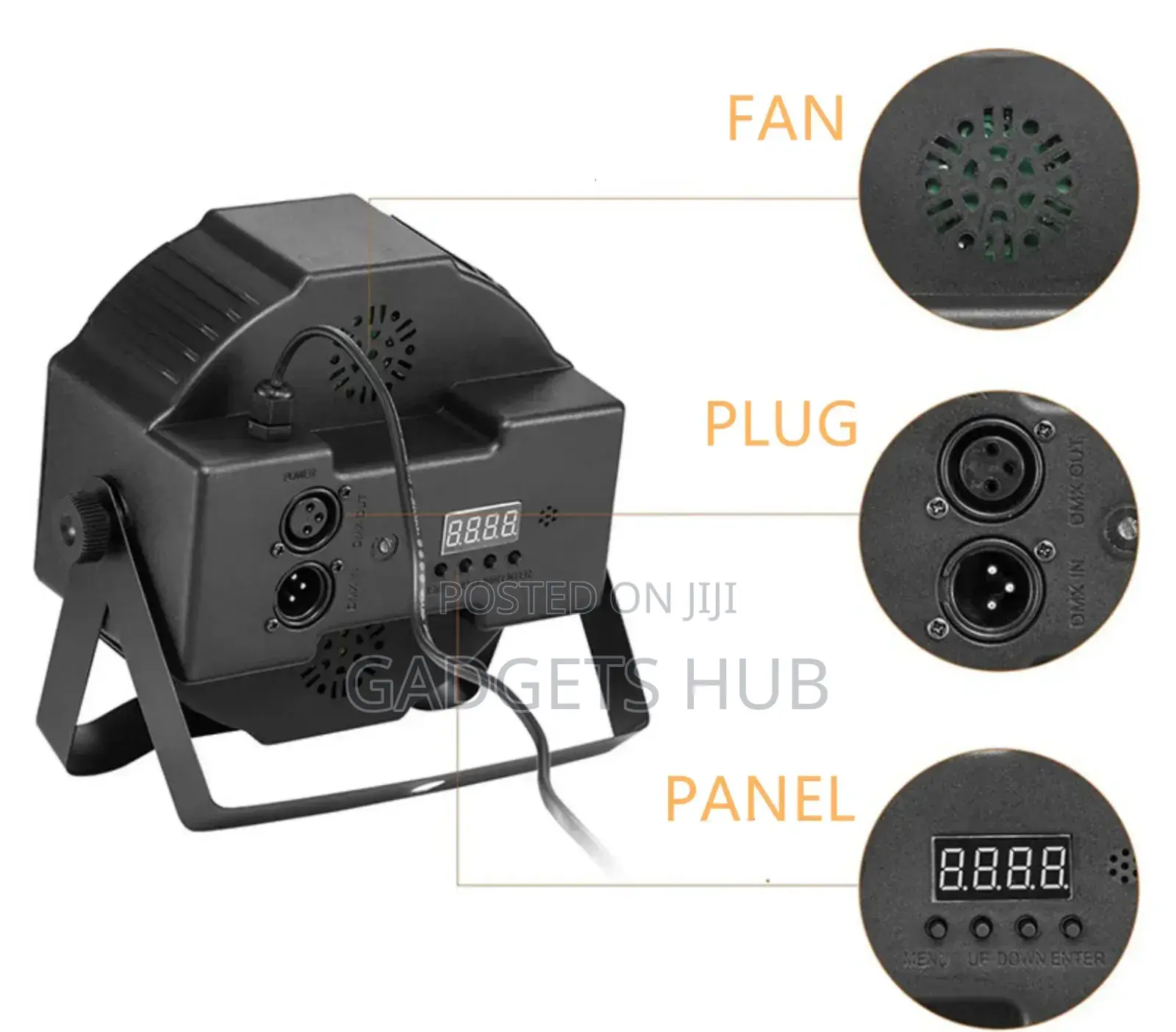 Music Tracking RGB Led Beam Stage Lights Uv Smart