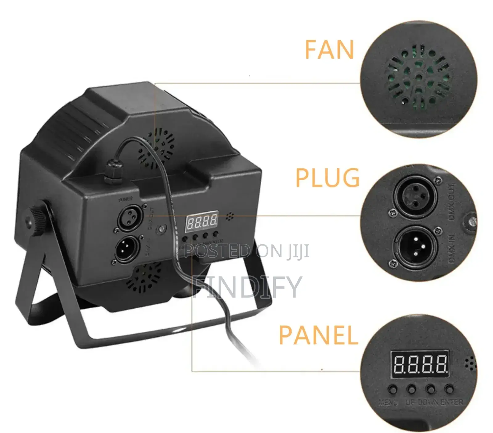 Music Tracking RGB Led Beam Stage Lights Uv Smart
