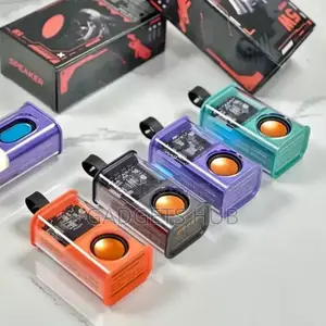 Transparent Bluetooth Wireless Speaker Led Lighting