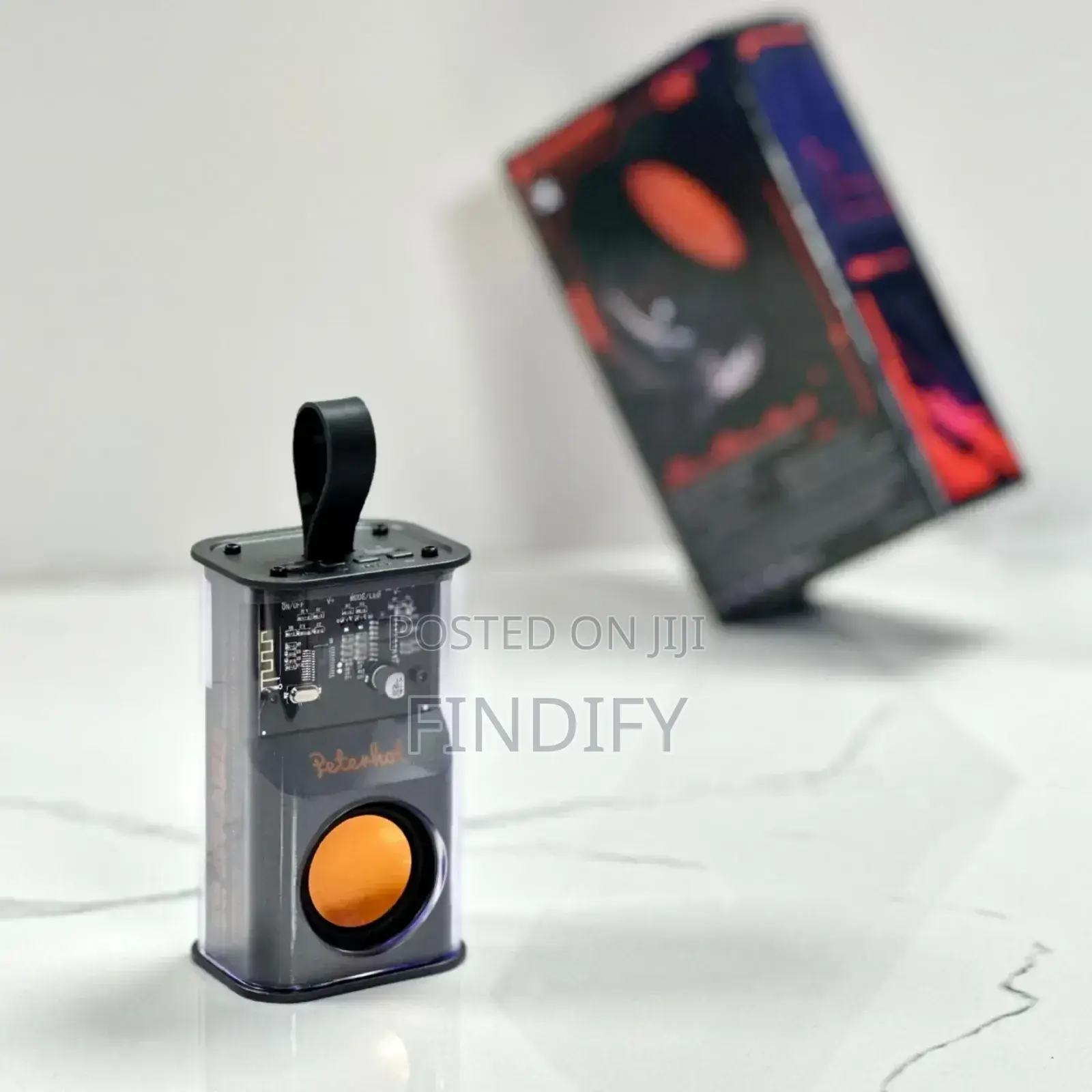Transparent Bluetooth Wireless Speaker Led Lighting