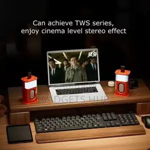 Transparent Bluetooth Wireless Speaker Led Lighting