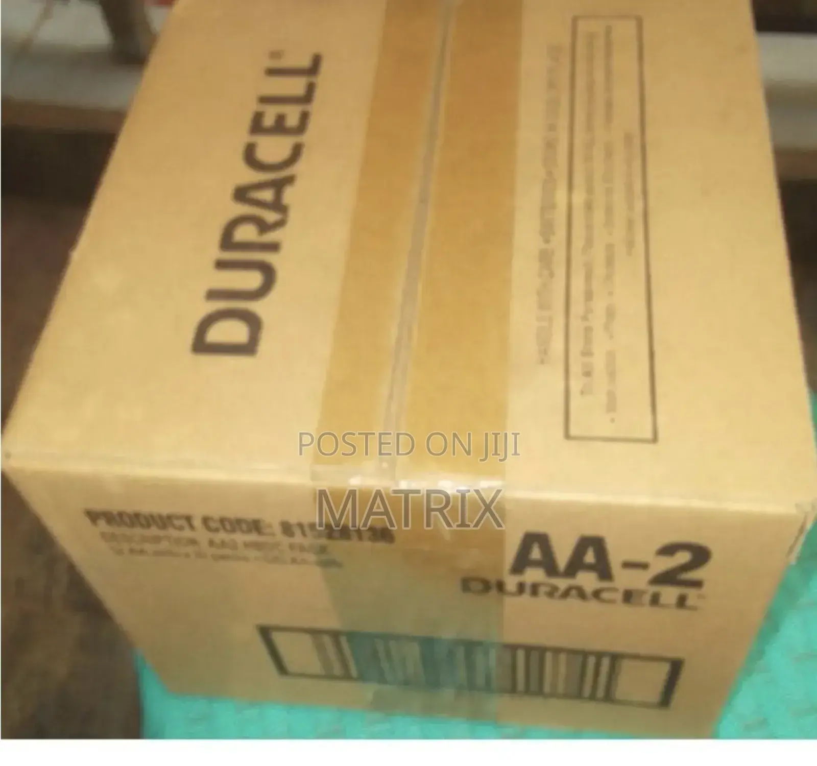 A Box of 60 Pairs Duracell Ultra Alkaline Aa or Aaa Batteries,