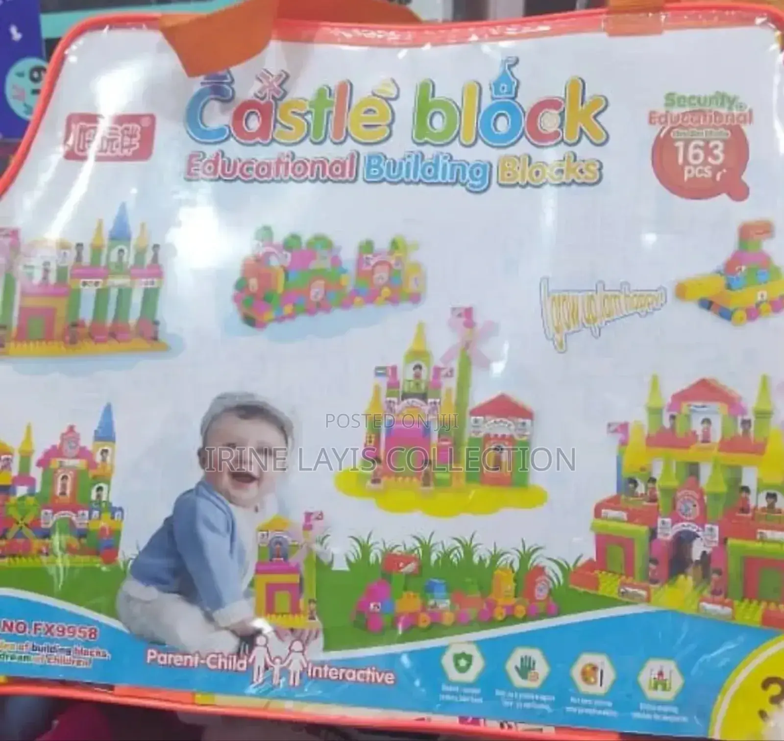 Kid's Block Castle Game