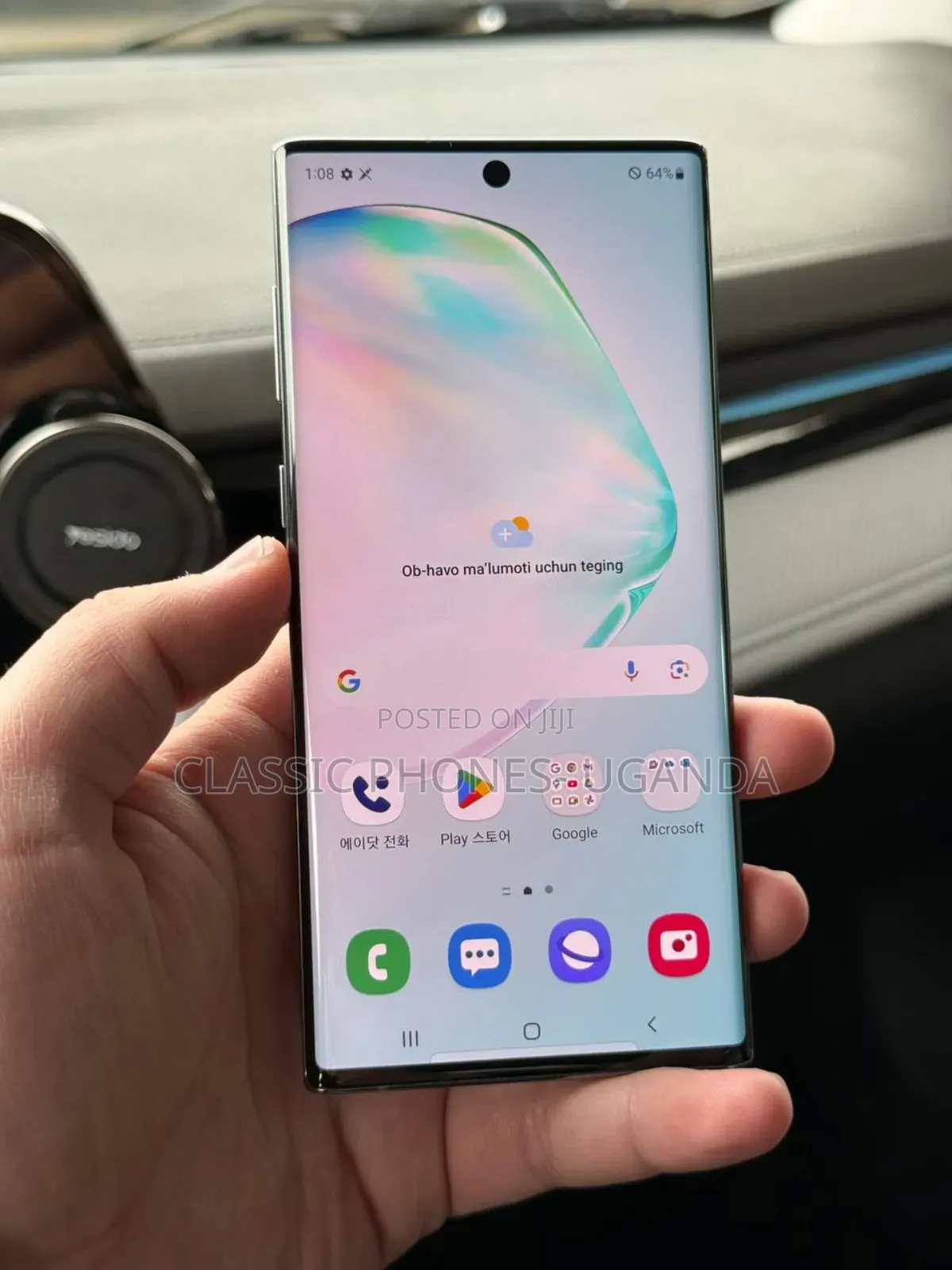 New Samsung Galaxy Note 10 Plus 5G 256 GB Green