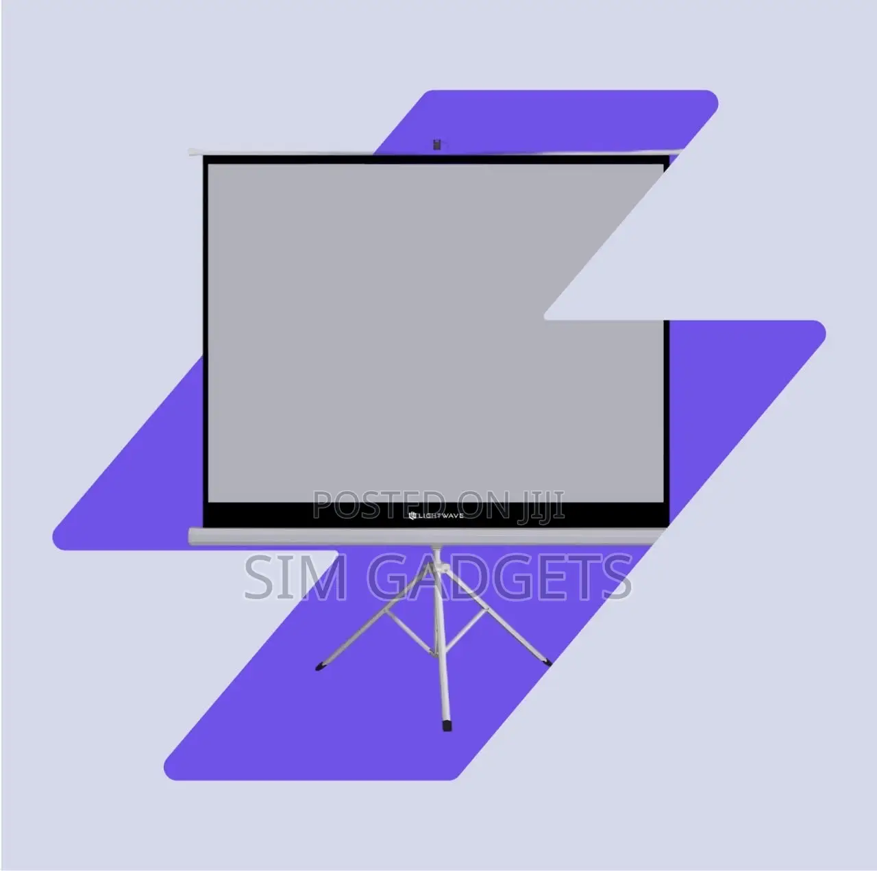 Projector Screens. Electric. 2.4 by 2.4
