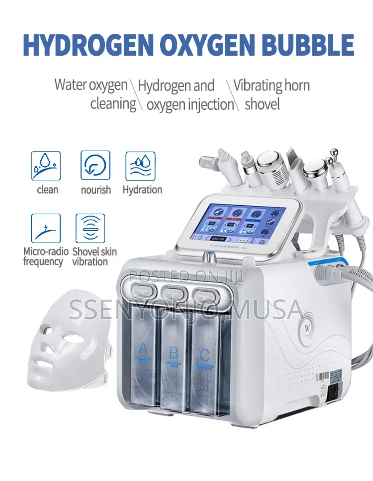 Hydrogen Oxygen Facial Machine