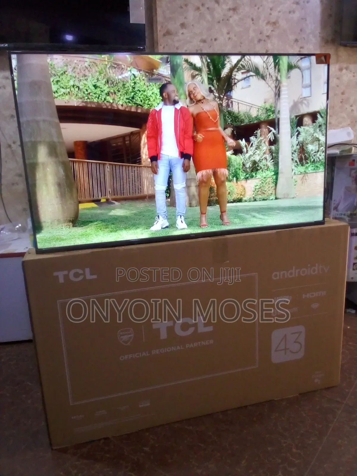 Brand New 43 Inches TCL Smart Android Google Tv