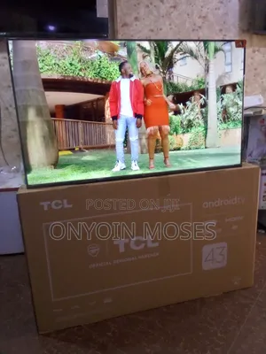 Brand New 43 Inches TCL Smart Android Google Tv