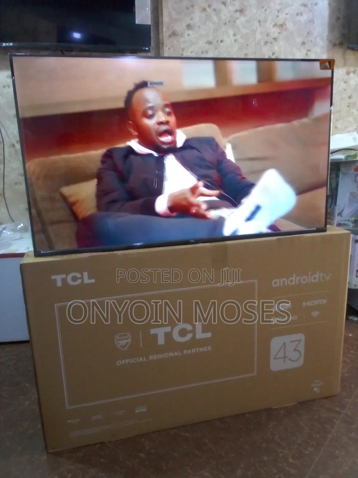 Brand New 43 Inches TCL Smart Android Google Tv
