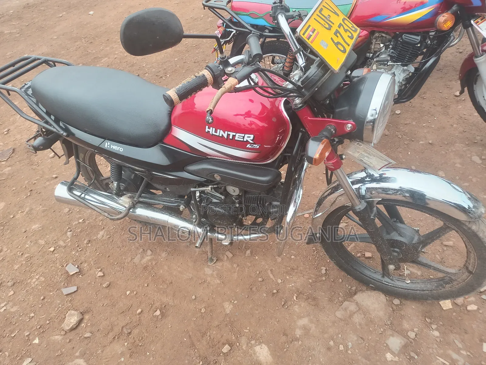 Hero Hunter 125 2023 Red