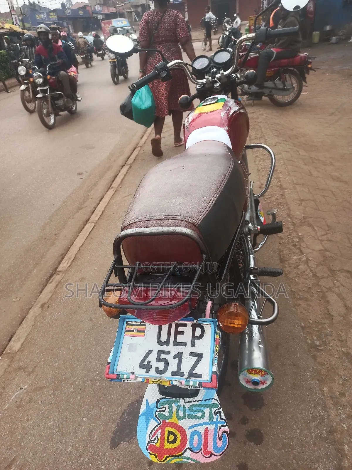 Bajaj Boxer 2019 Red