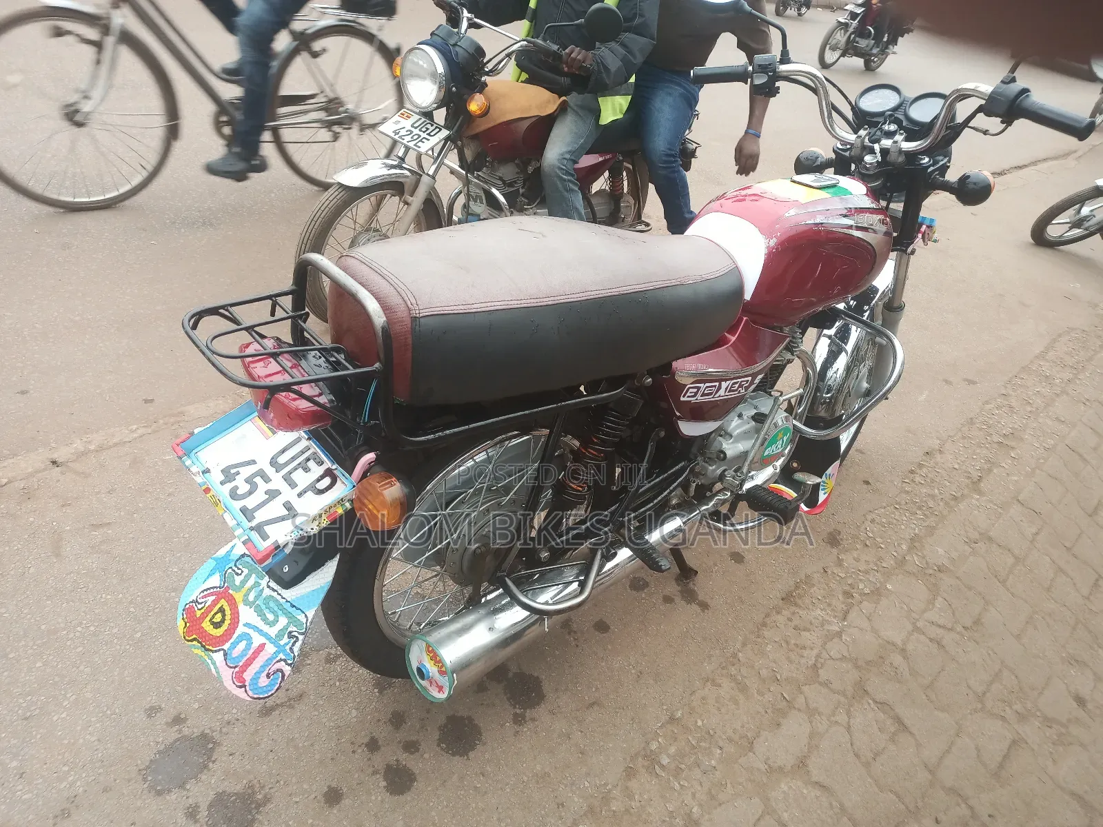 Bajaj Boxer 2019 Red