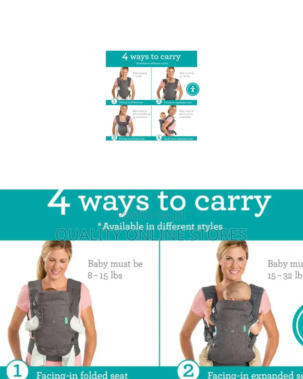 4 Way Baby Carrier