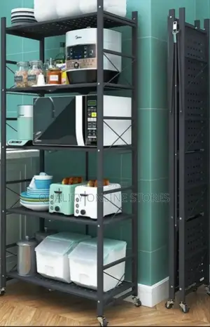 Stainless Movable Kitchen Rack