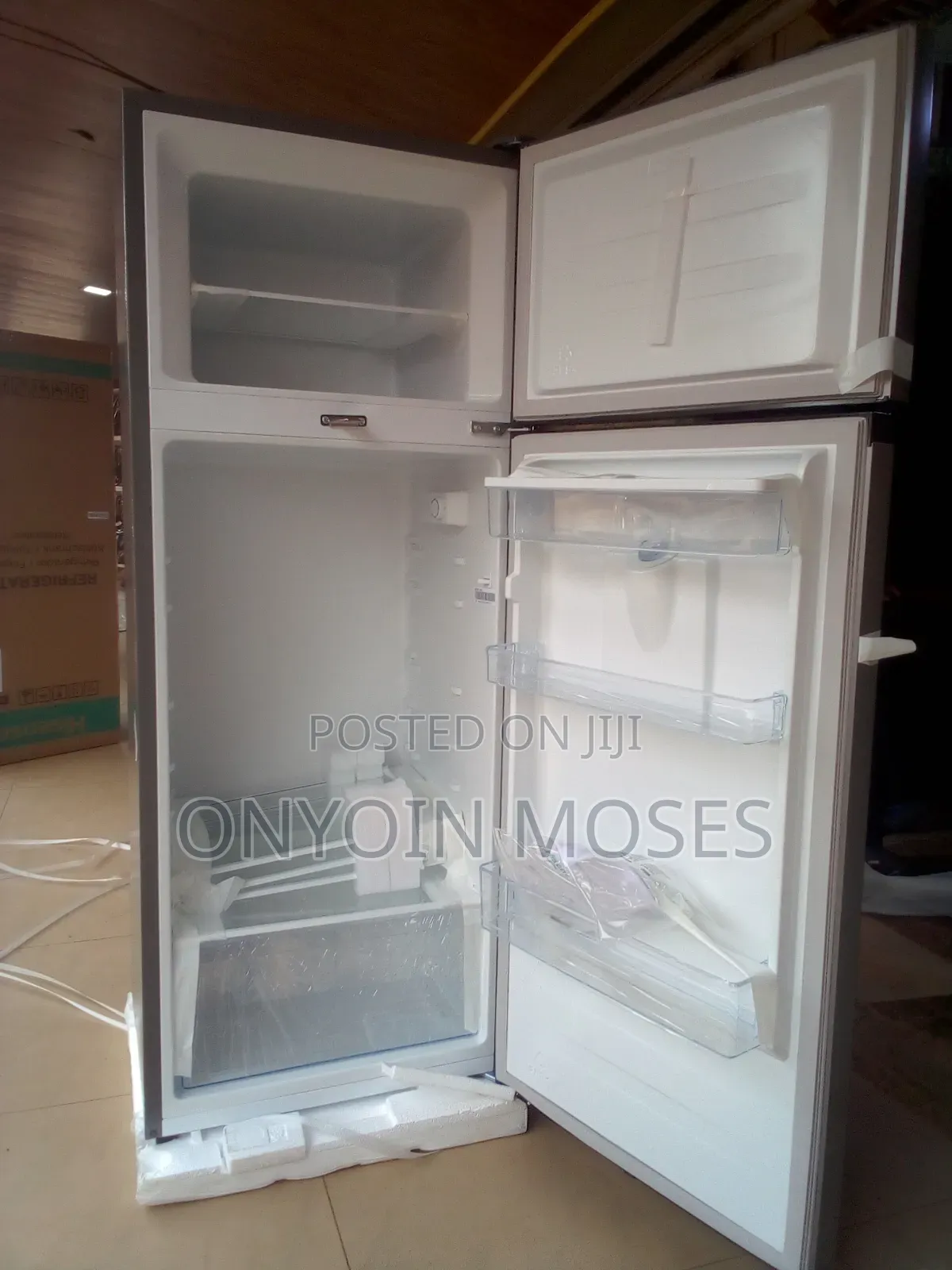 270l New Hisense Double Door Fridge With Water Dispenser