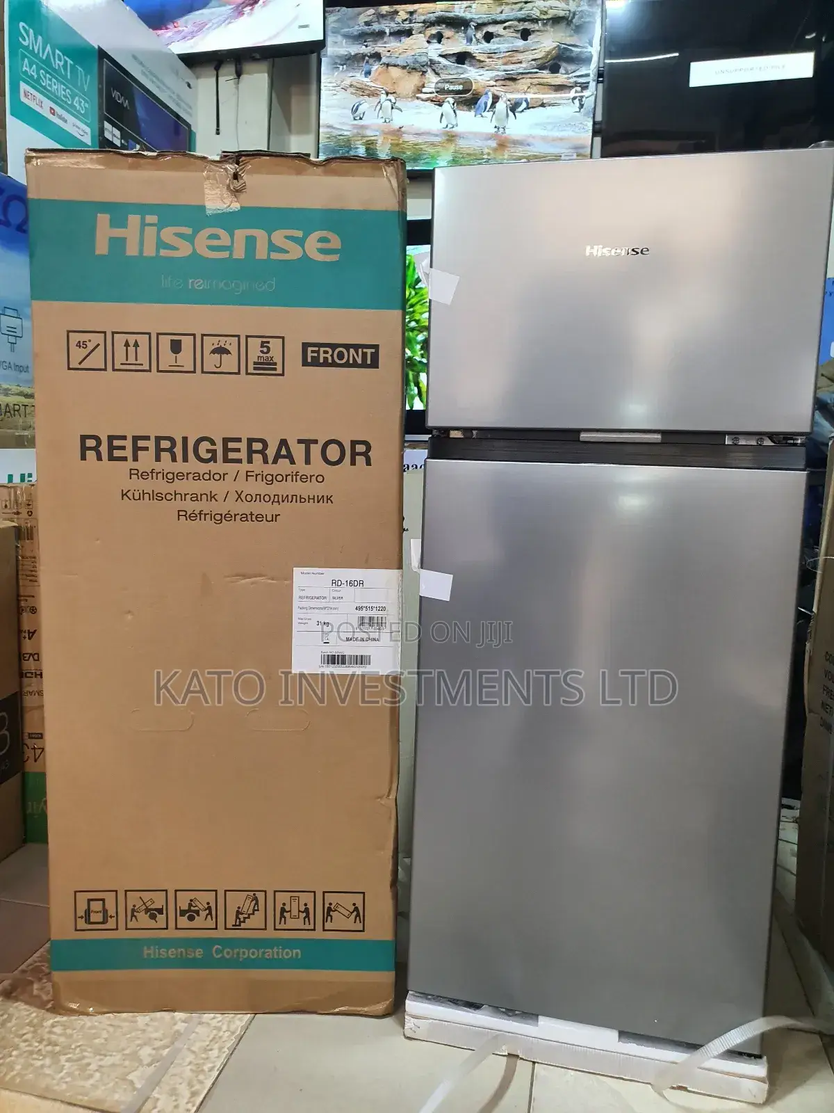 160litrs Regrigerator Silver