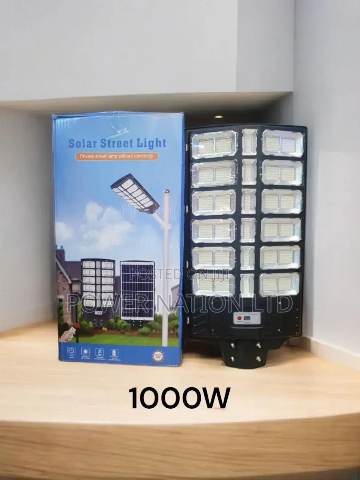1000w Solar Street Light Master Light Lithium Battery