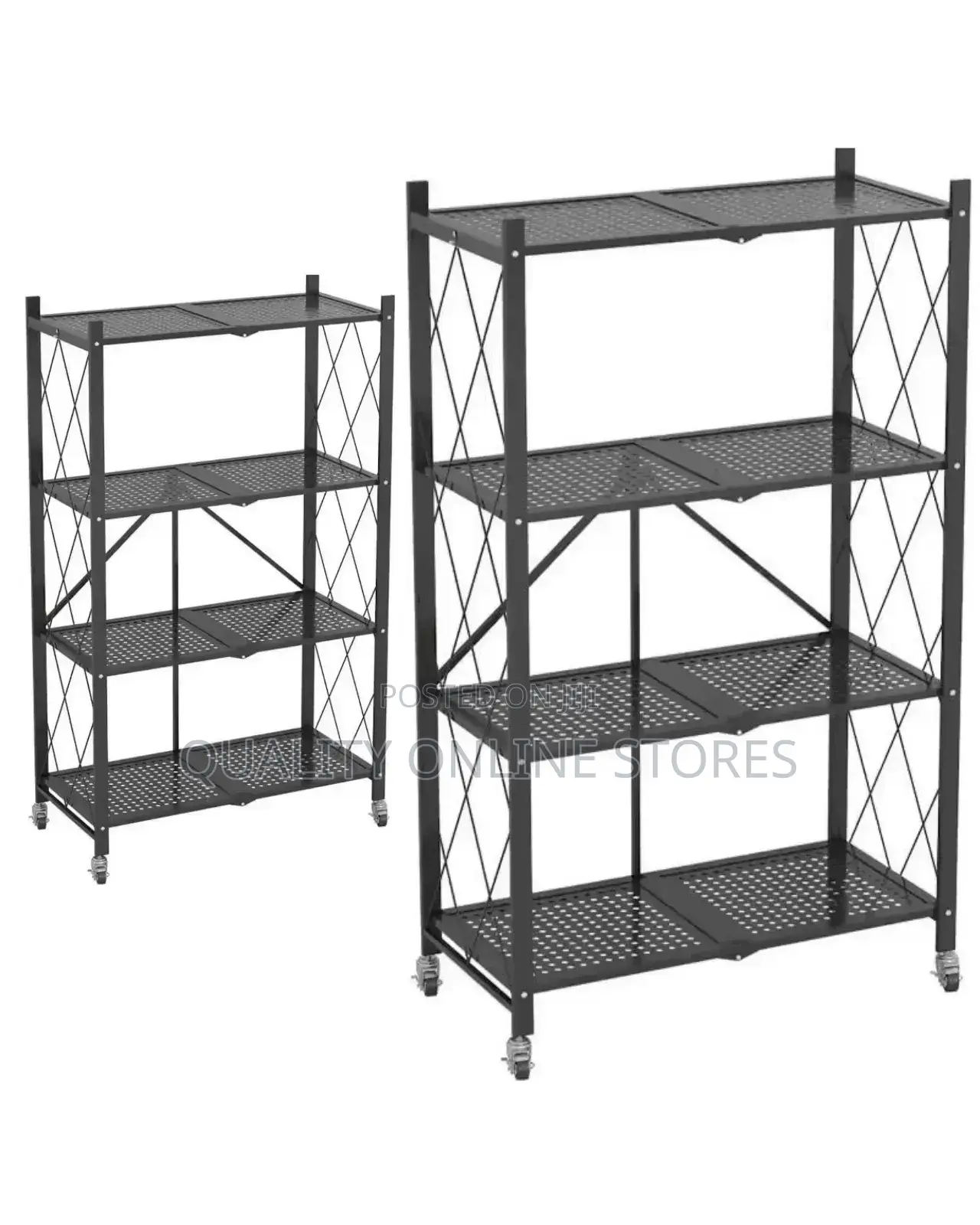 Metallic Kitchen Rack