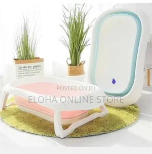 Silicone Foldable Baby Bathtub