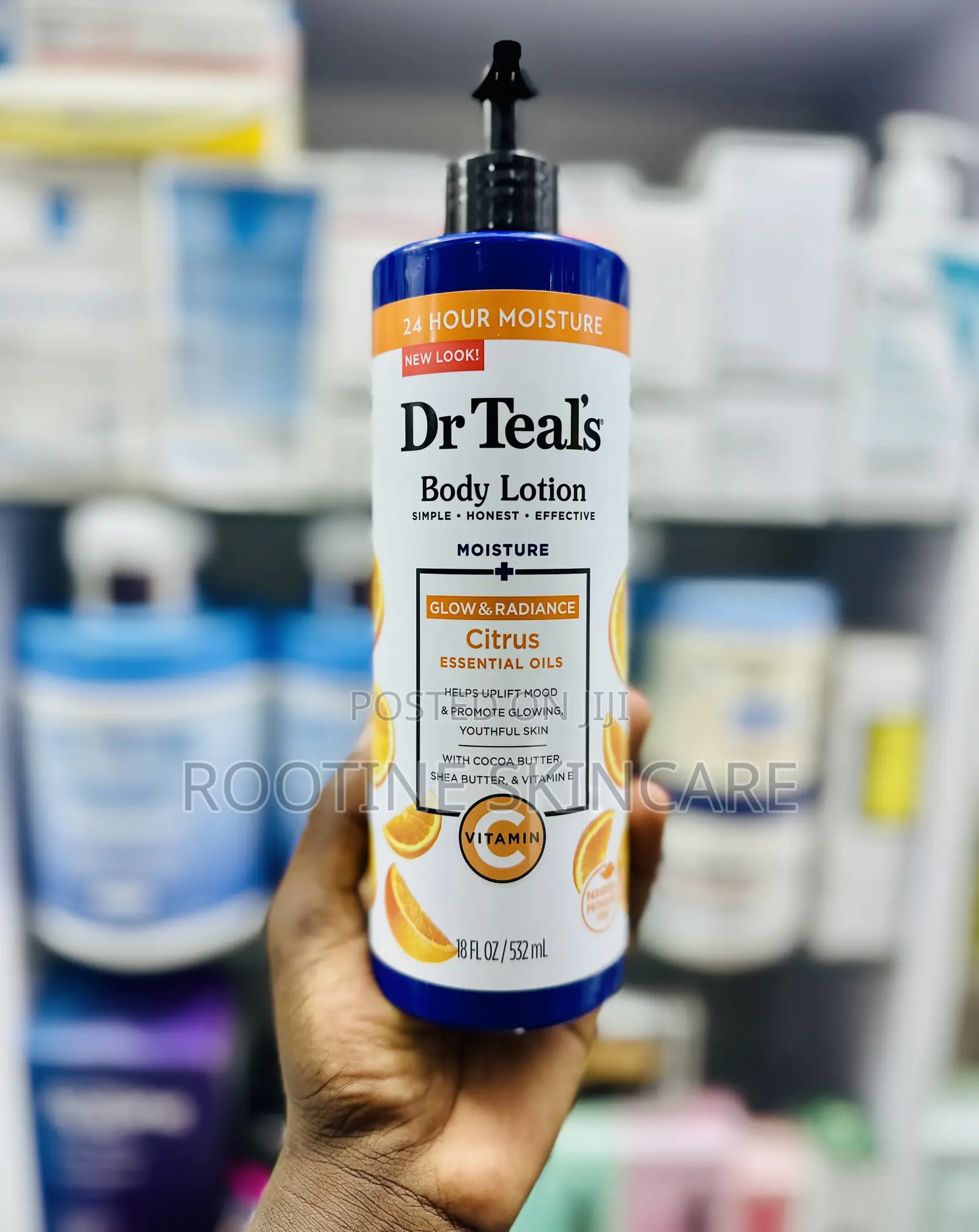 Dr Teals Vitamin C Glow Radiance Body Lotion 532mls