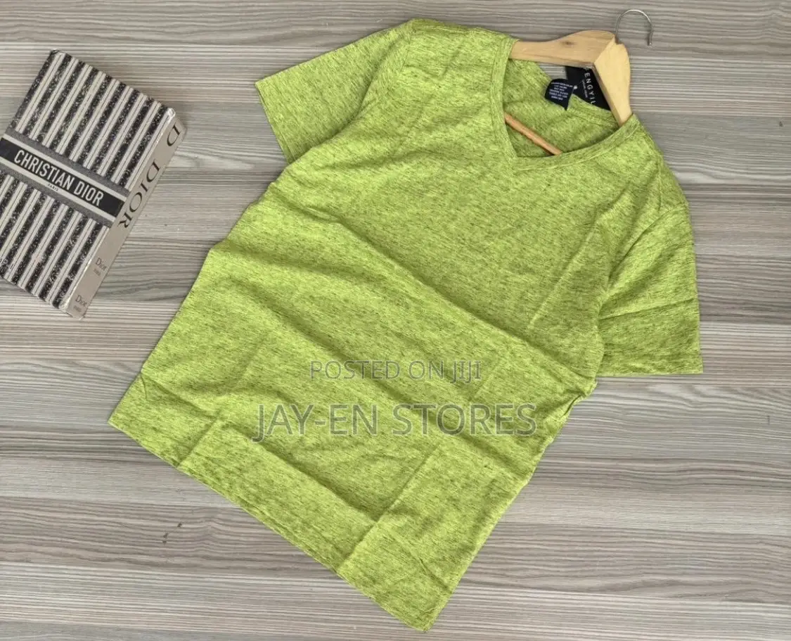 Neon Green v-Neck Tshirt