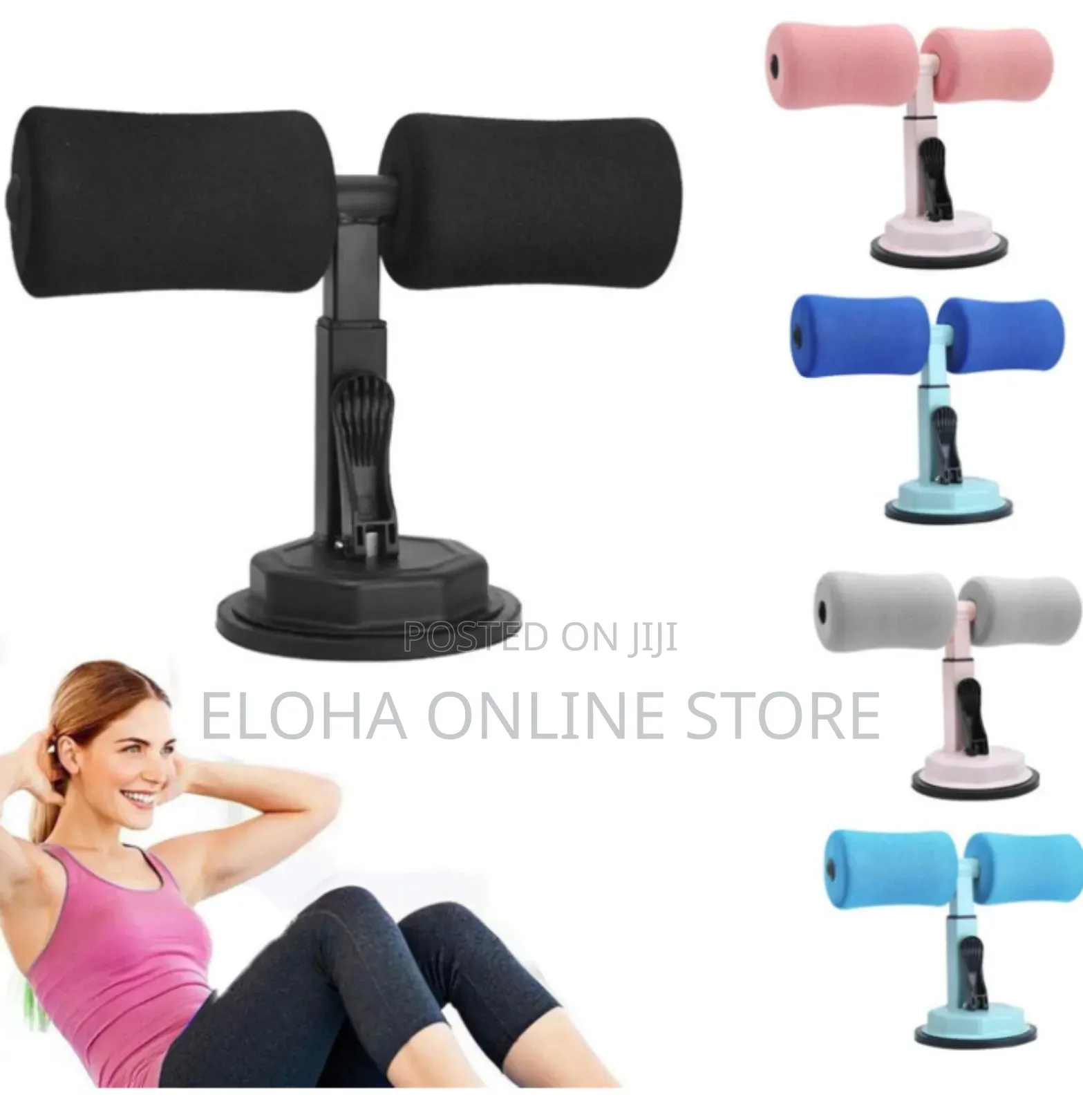 Adjustable Self-Suction Sit-Up Bar,
