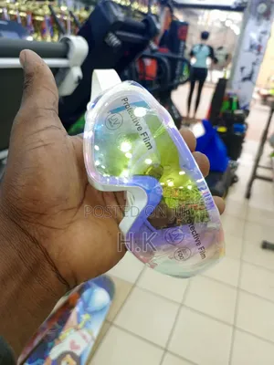 Swimming Goggles With a Protective Film