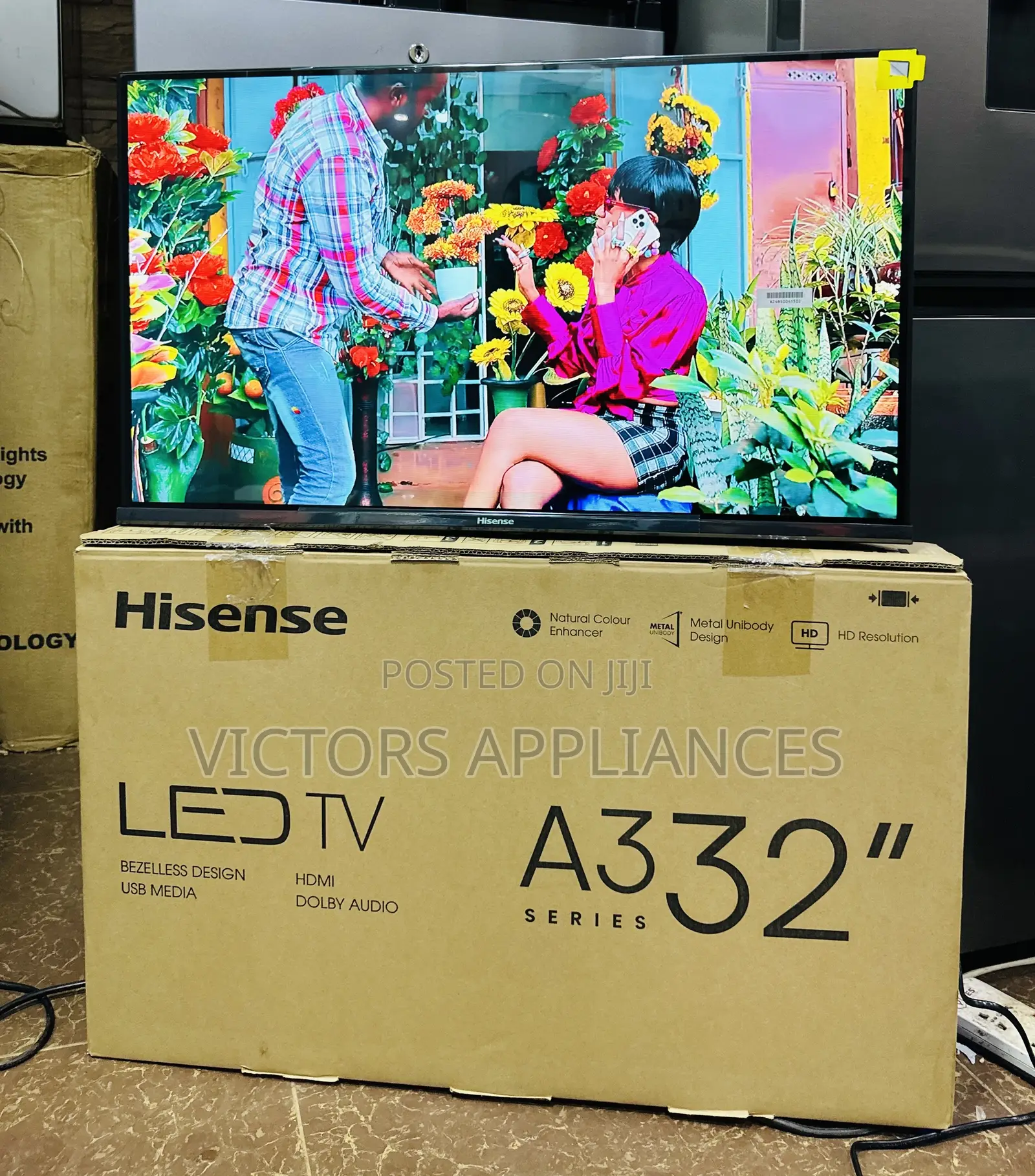 Hisense 32” Frameless Hd Tv