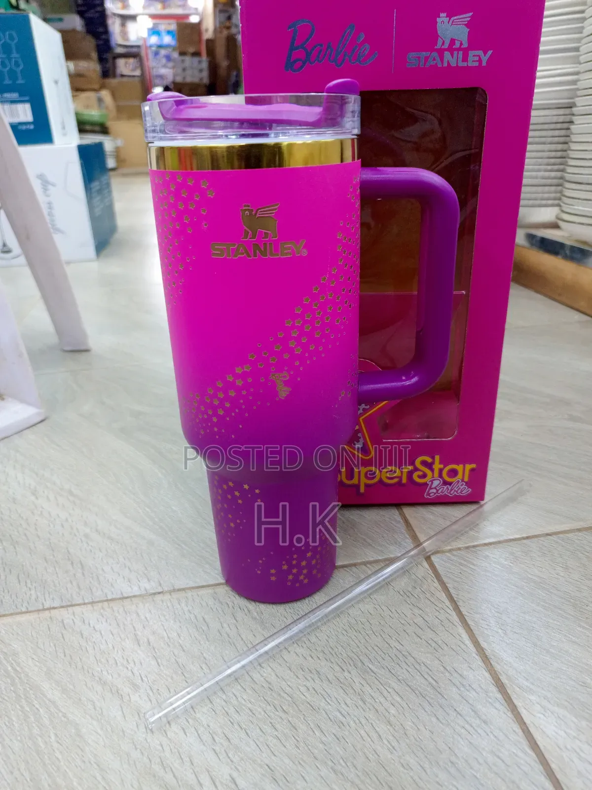 Stanley X Barbie '70s Superstar Quencher