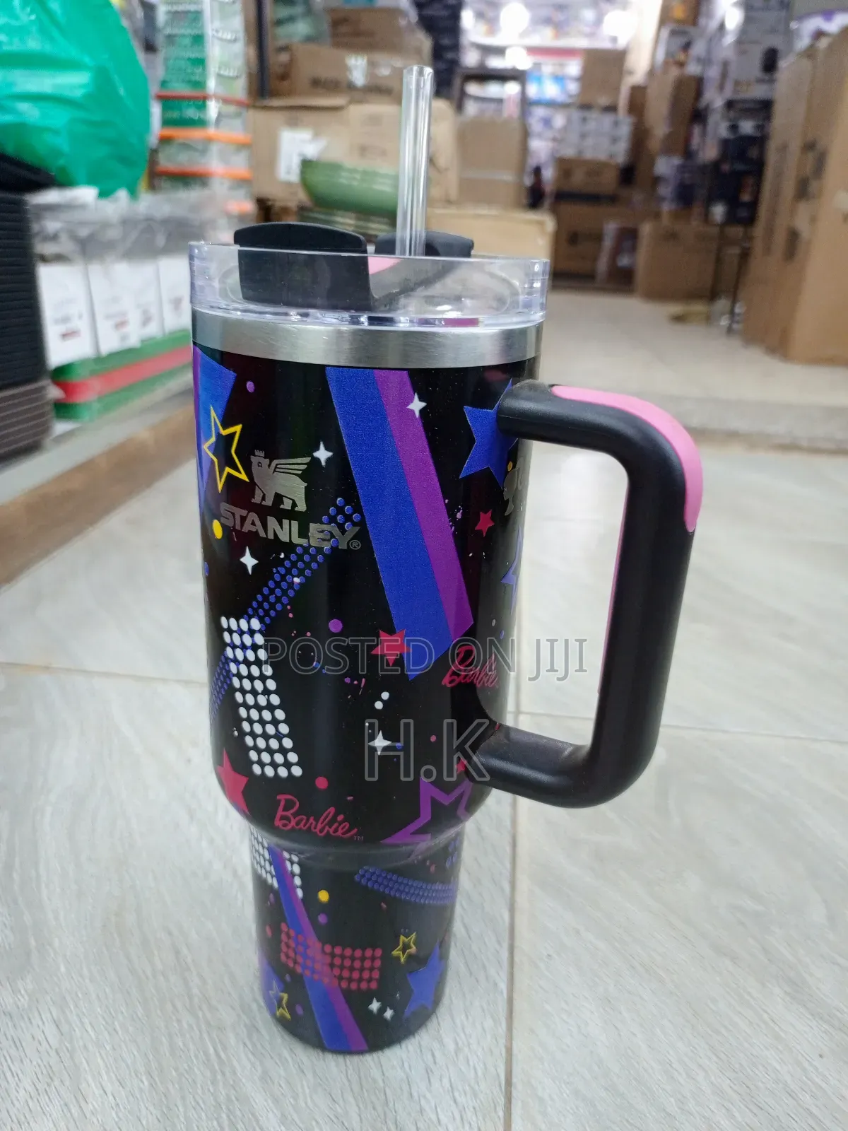 Stanley X Barbie '80s Rockers Quencher 40 Oz Tumbler.