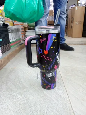 Stanley X Barbie '80s Rockers Quencher 40 Oz Tumbler.