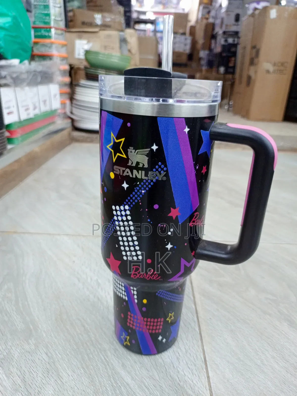Stanley X Barbie '80s Rockers Quencher 40 Oz Tumbler.