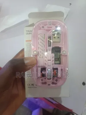 Office Rechargeable Transparent Mouse