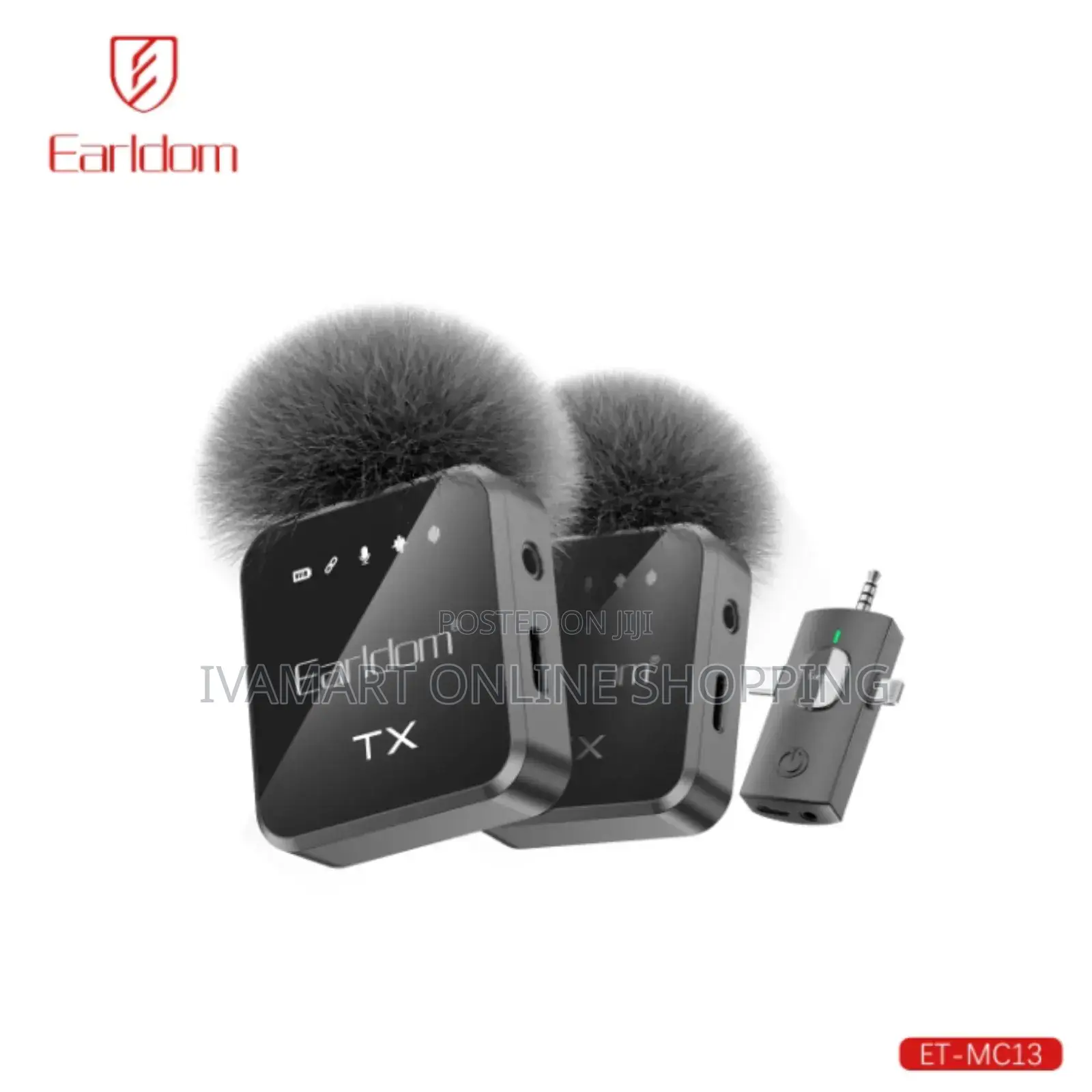 Earldom 3 in 1 Microphone for Mobile Phones - Plug and Play