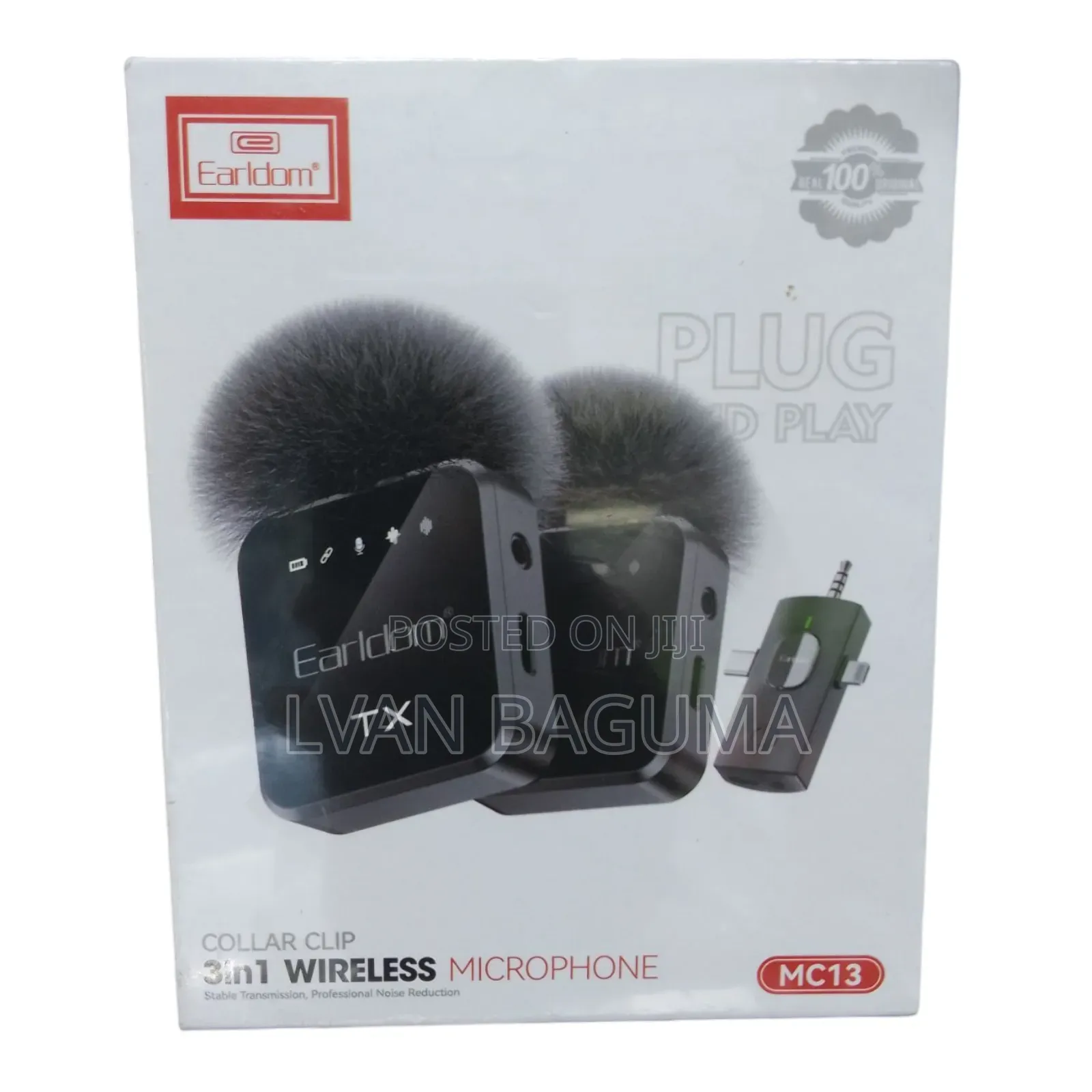 Earldom 3 in 1 Microphone for Mobile Phones - Plug and Play