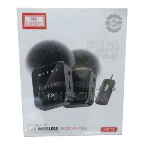 Earldom 3 in 1 Microphone for Mobile Phones - Plug and Play