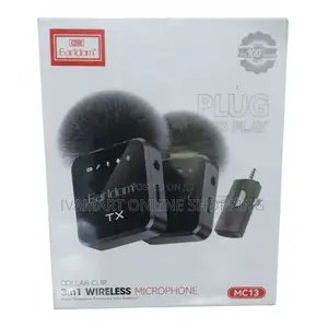 Earldom 3 in 1 Microphone for Mobile Phones - Plug and Play