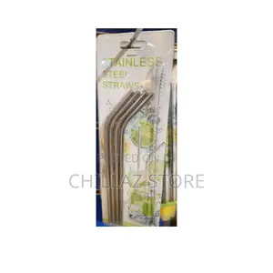 Reusable Stainless Steel Straws.