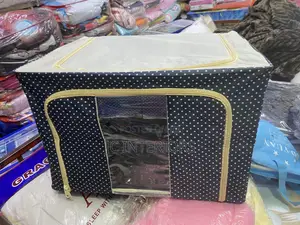 Storage Box - Black White Dots