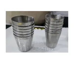 12 PCS Stainless Steel Shot Glasses.