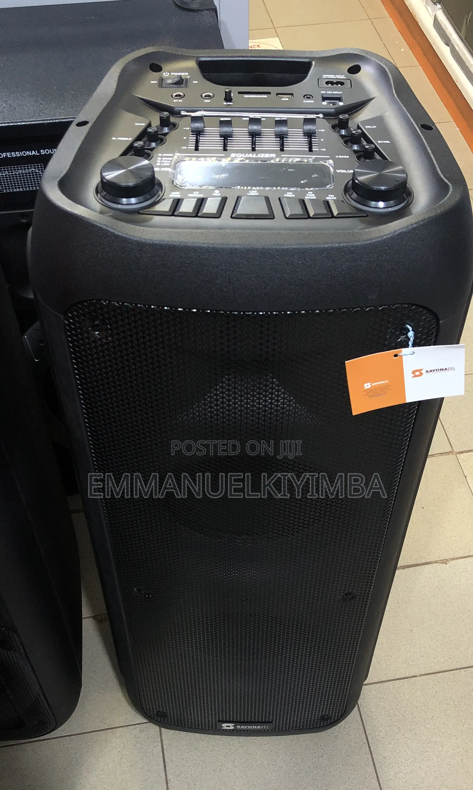 10 Inch Rechargeable Dual Speaker