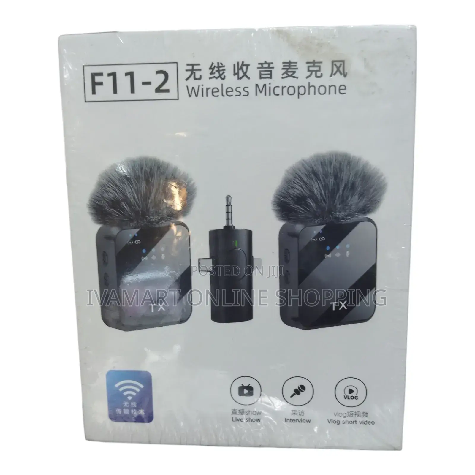 3 in 1 Wireless Microphone for Mobile Phones - F 112