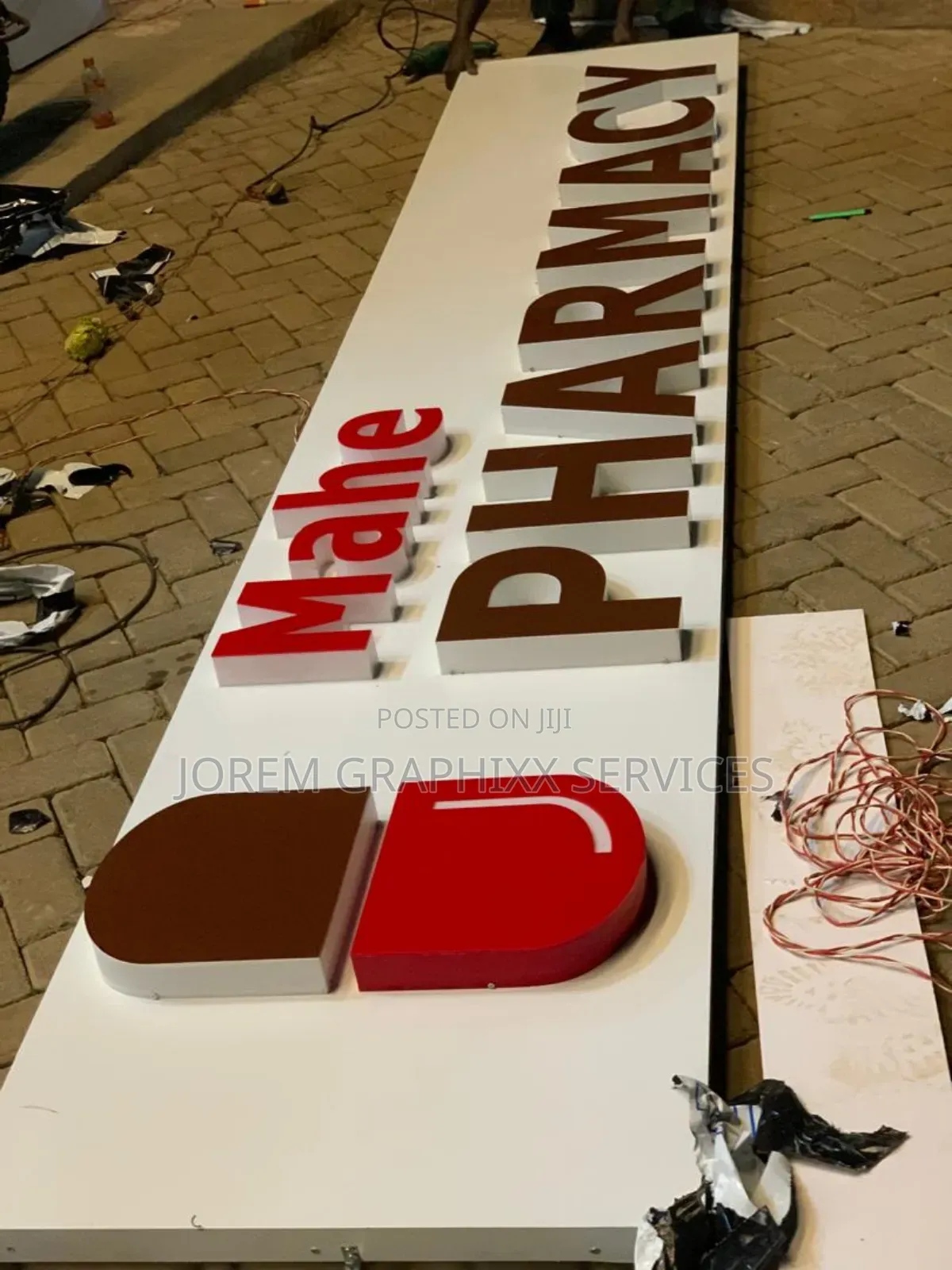 Pharmacy 3d Signposts