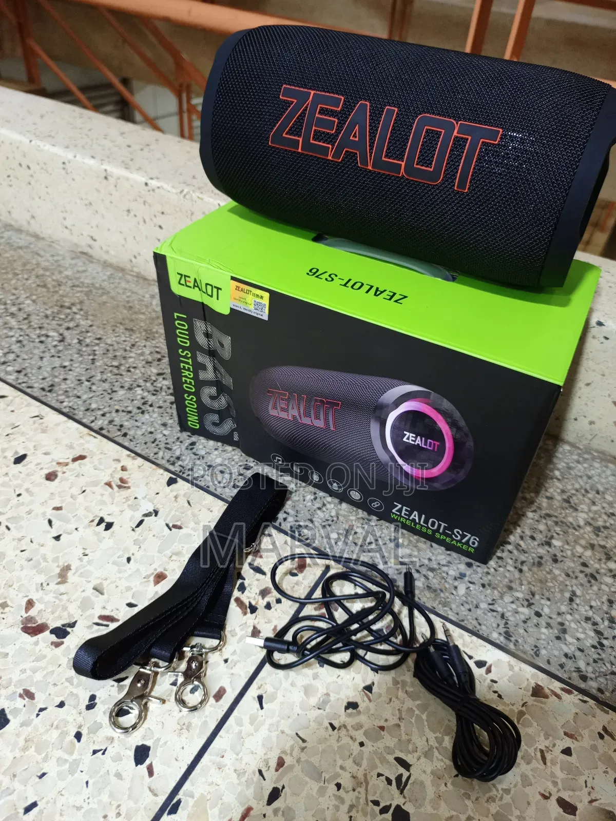 Zealot S76 High Power Bluetooth Speaker 50w With RGB Light