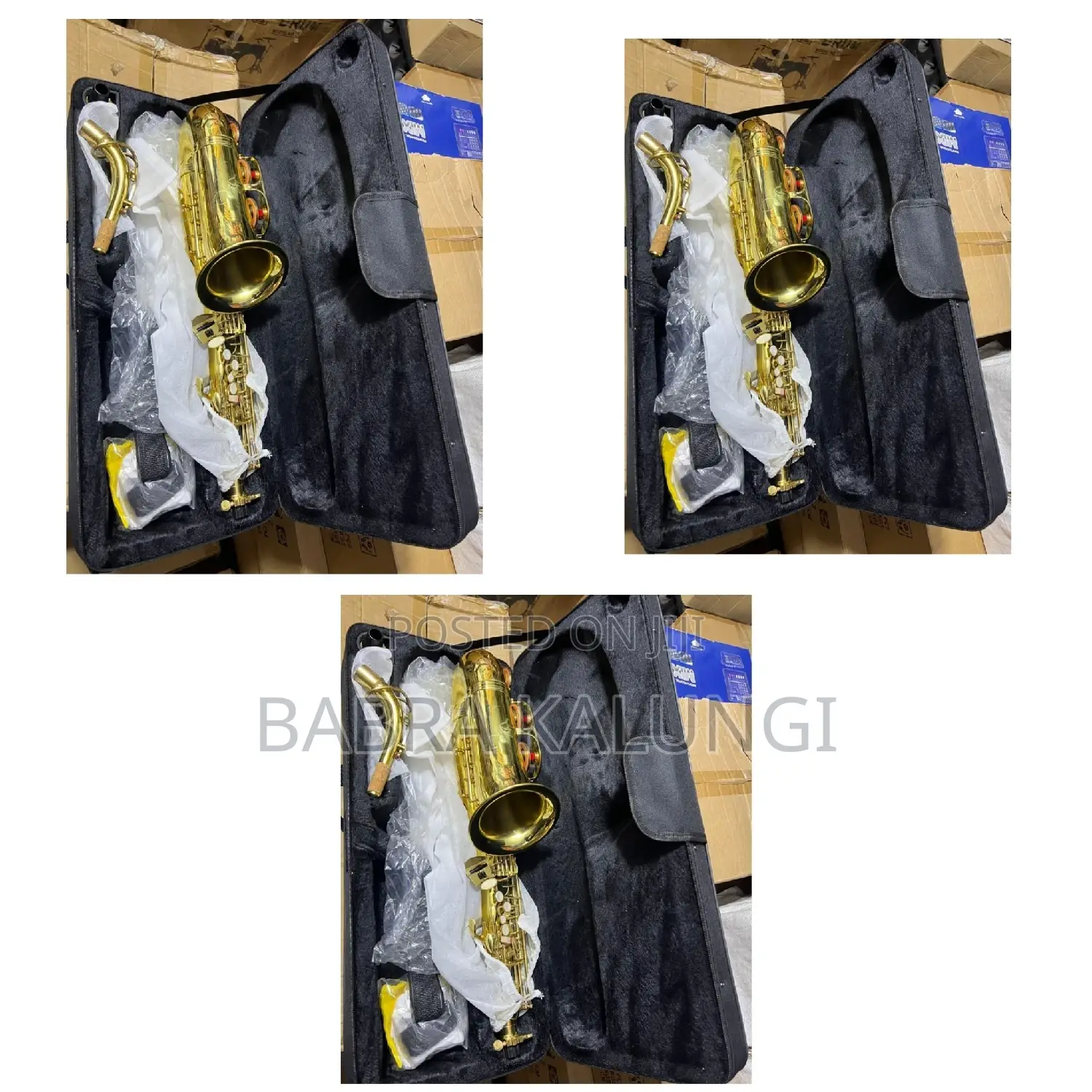 Clear Sound Quality Alto Saxophone With Case/Gloves/Strap.